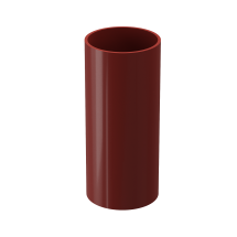 Водосточная труба 3 м, Docke Standard, Красный цвет.