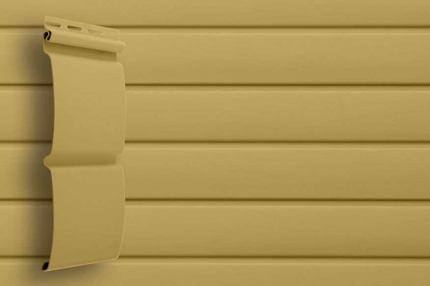 Сайдинг Grand Line, Блок-хаус D4.8 Цвет Карамельный купить в Нижнем Новгороде