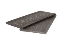 Двухсторонняя полнотелая универсальная доска 3D+3D POLIVAN GROUP DENPASAR тёмно-коричневого цвета.