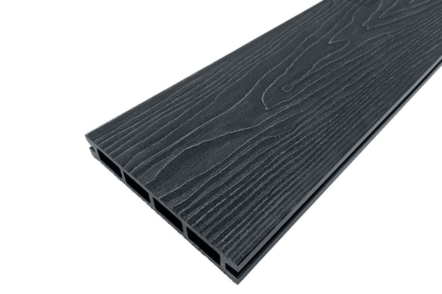 Террасная доска Holzhof, NauticPrime (Light) Esthetic Wood, Антрацит купить в Нижнем Новгороде