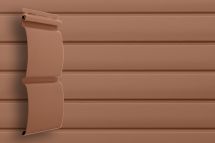 Сайдинг Grand Line, Блок-хаус D4.8 Цвет: Темно-бежевый