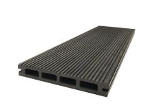 Доска террасная ДПК NanoWood «Lite» Derevo двусторонняя Антрацит