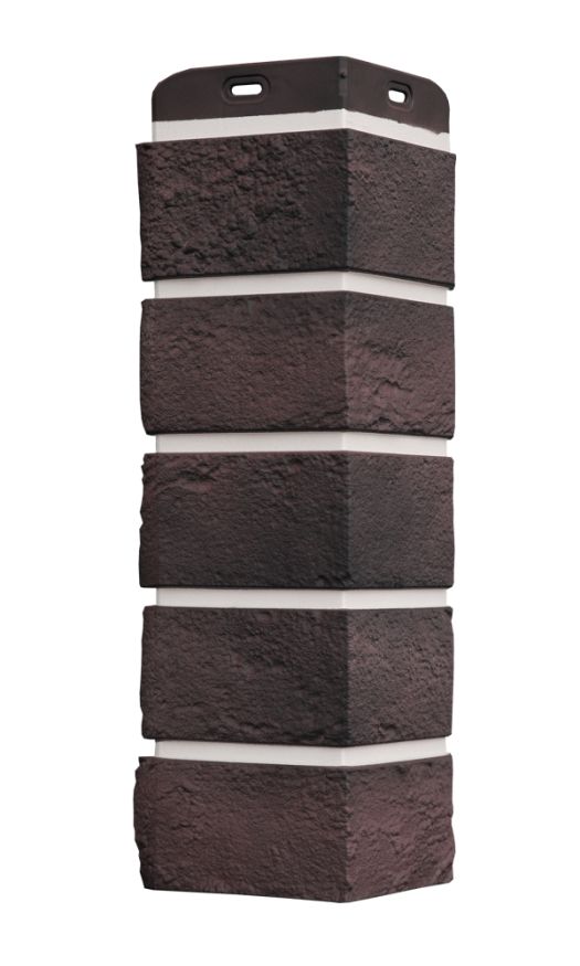 Угол наружный Grand Line, Состаренный кирпич Design Plus, Кофе (Белый шов) купить в Нижнем Новгороде