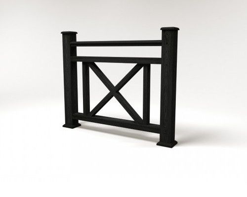 Ограждение из древесно-полимерного композита FG2 кварц купить в Нижнем Новгороде