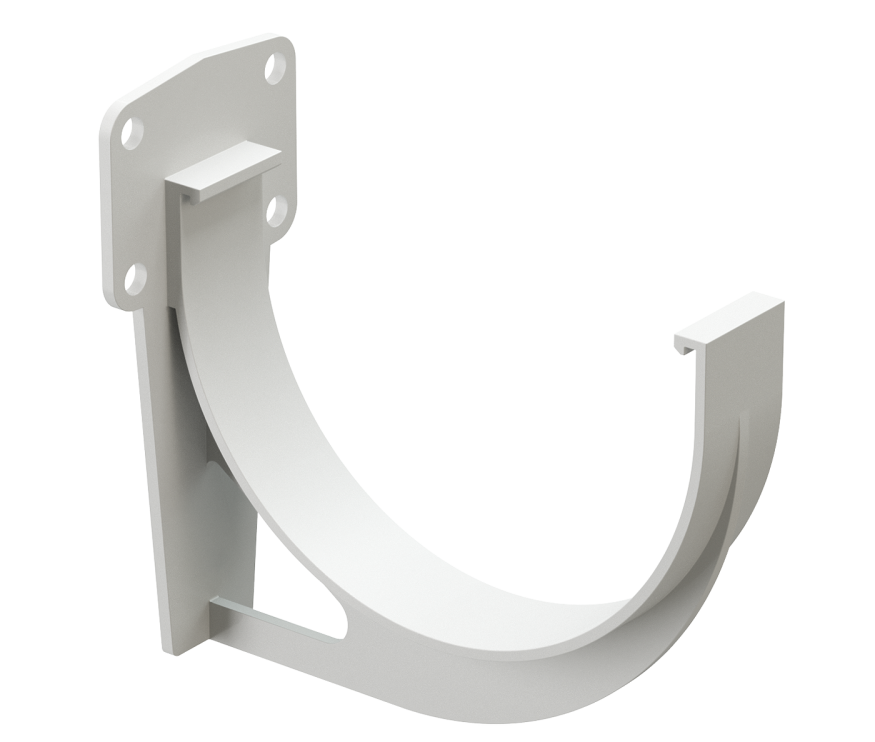 Кронштейн для желоба Docke Premium, цвет Пломбир купить в Нижнем Новгороде