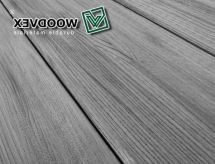 Террасная доска WOODVEX Select из ДПК Серый дым