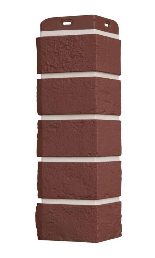 Угол наружный Grand Line, Состаренный кирпич Design Plus, Корица (Белый шов) купить в Нижнем Новгороде