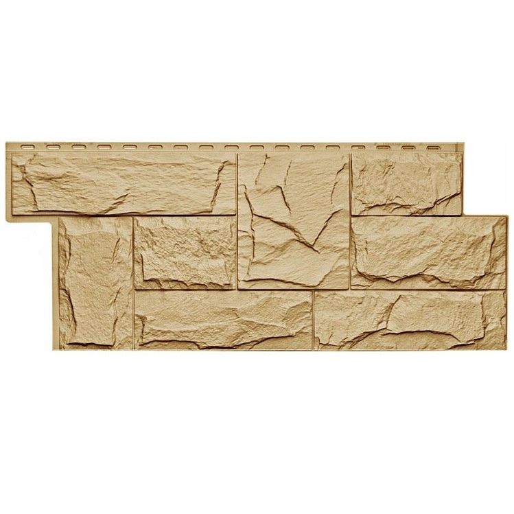 Фасадная панель T-Сайдинг, Гранит Леон Бежевый купить в Нижнем Новгороде