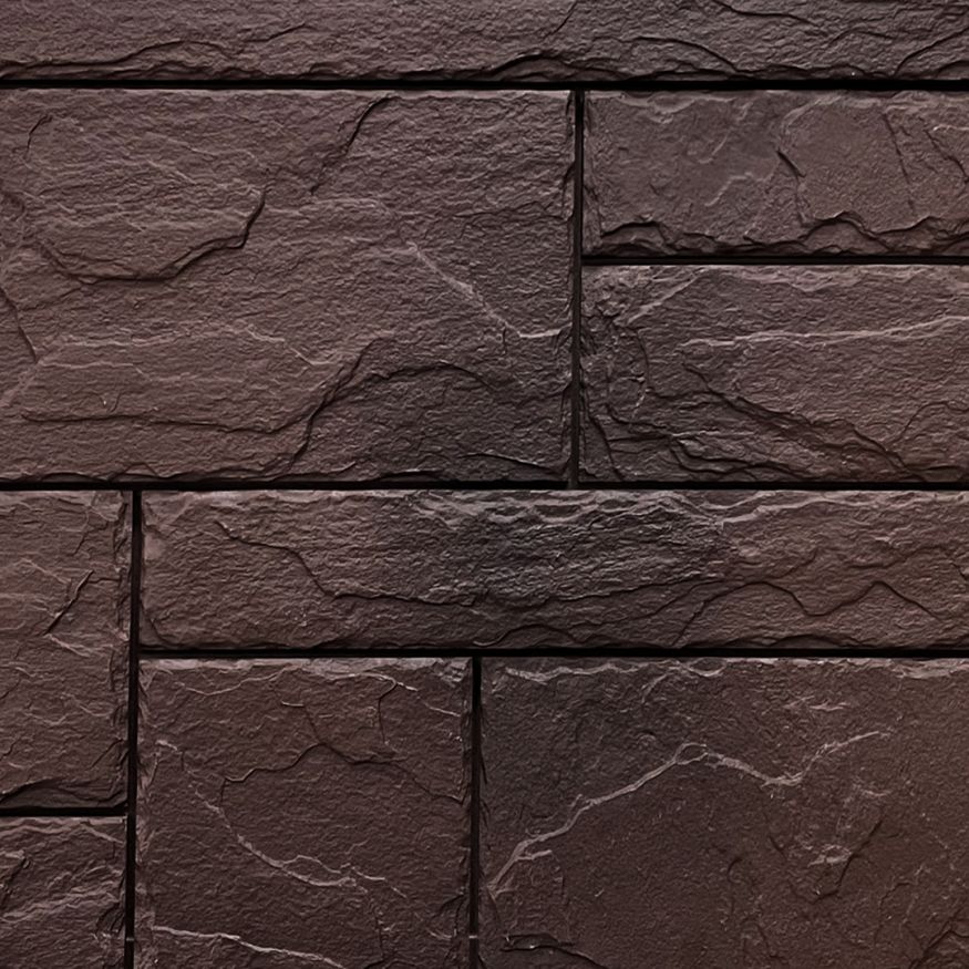 Фасадная панель FineBer Камень природный, Коричневый купить в Нижнем Новгороде