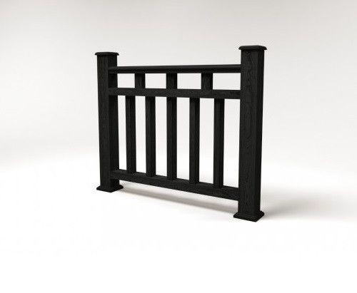 Ограждение из композитного древесно-полимерного материала FG1 кварц купить в Нижнем Новгороде