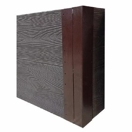 Доска для грядок NauticPrime EstheticWood 3D в цвете Венге, размер 445х35х2950 мм купить в Нижнем Новгороде