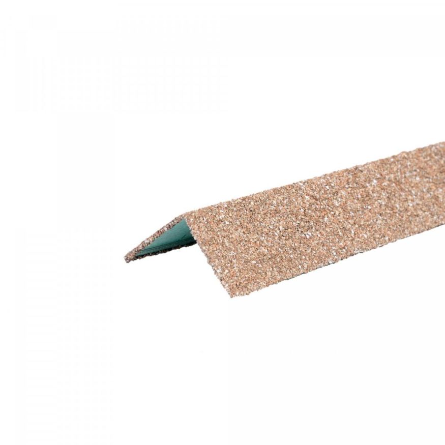 Угол металлический внешний ТЕХНОНИКОЛЬ HAUBERK, Коричнево-бежевый купить в Нижнем Новгороде