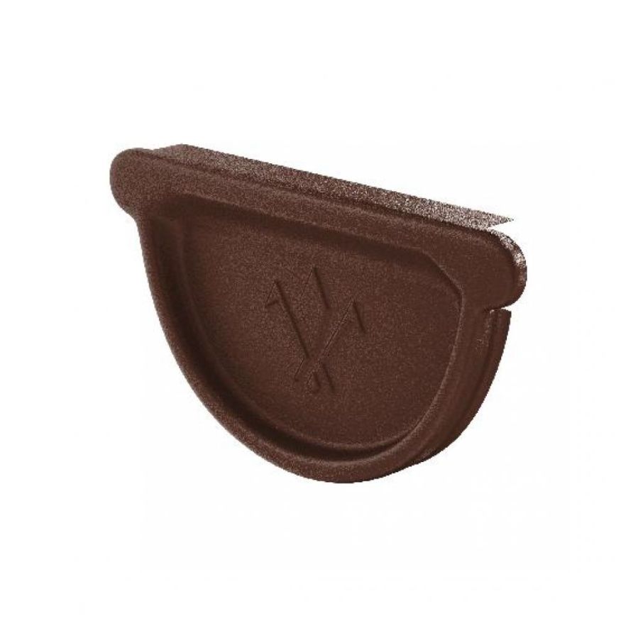 Универсальная заглушка с резиновым уплотнителем Aquasystem, RAL 8017, коричневый матовый, 150/100. купить в Нижнем Новгороде