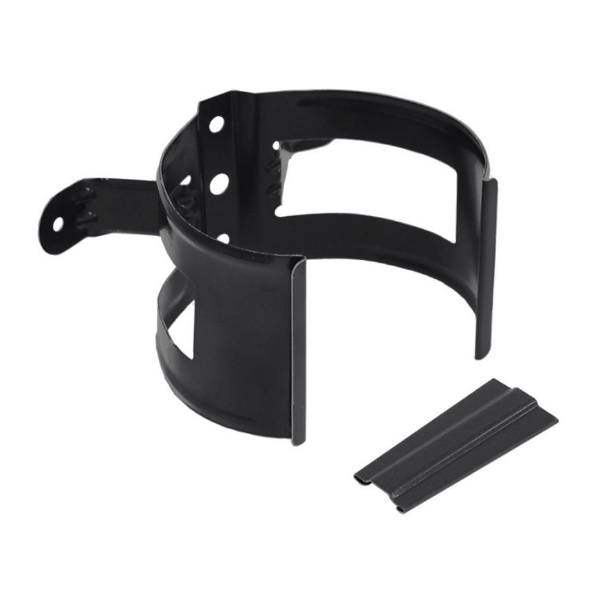 Кронштейн для трубы на деревянную поверхность, Grand Line, черный (RAL 9005) купить в Нижнем Новгороде