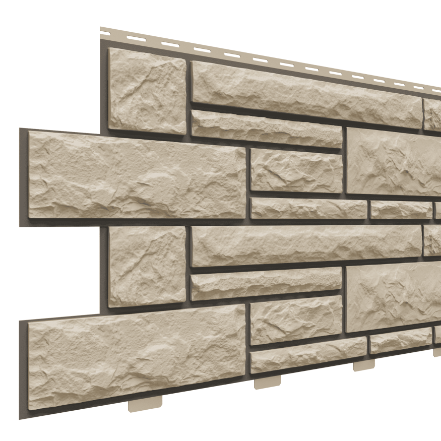 Фасадные панели Доломит, Брусчатка Доломит, Сандал 2000 мм купить в Нижнем Новгороде