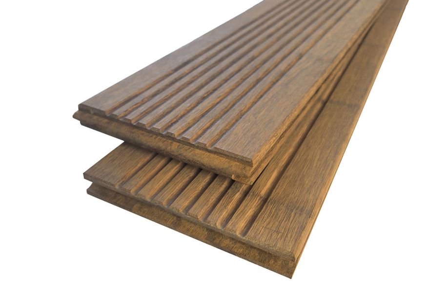 Террасная доска Holzhof, NauticPrime Бамбук / Bamboo, Натуральный купить в Нижнем Новгороде
