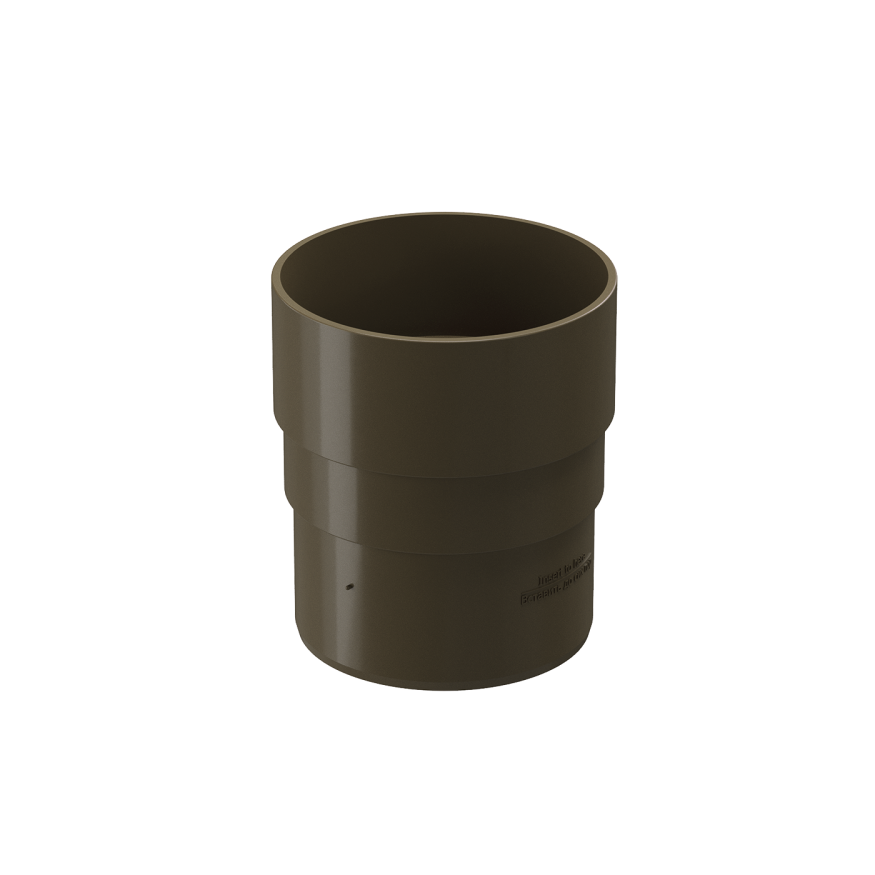 Соединительная муфта для водостока Docke Premium, цвет Каштан купить в Нижнем Новгороде