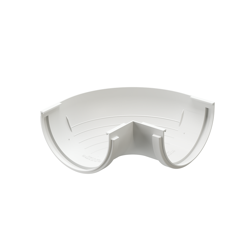 Внешний угол желоба 90°, Docke Standard, Цвет: Белый купить в Нижнем Новгороде