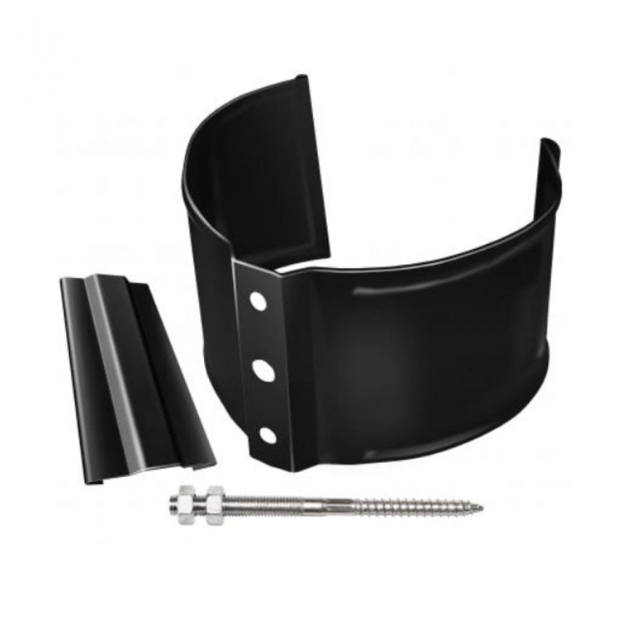 Кронштейн для трубы (на кирпич), Grand Line, Черный (RAL 9005) купить в Нижнем Новгороде