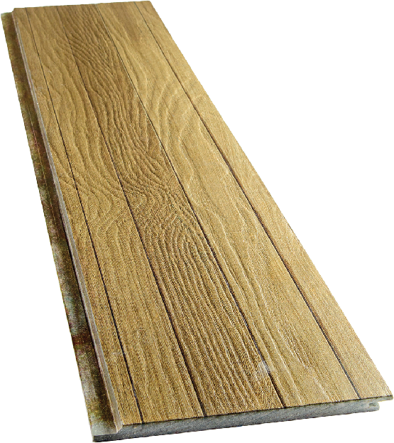 Фиброцементный сайдинг SidWood с древесной текстурой W-123 Клик купить в Нижнем Новгороде