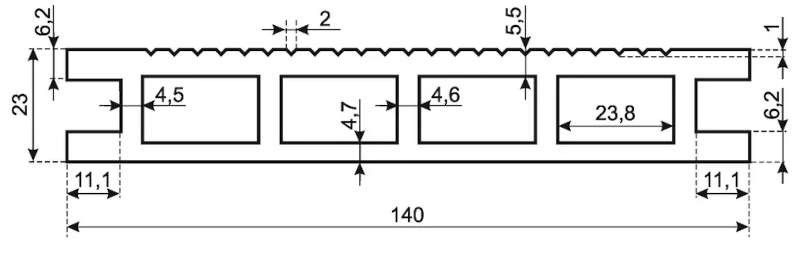Террасная ДПК доска POLIVAN GROUP 3D+ вельвет пустотелая двухсторонняя DENPASAR в песочном цвете. купить в Нижнем Новгороде