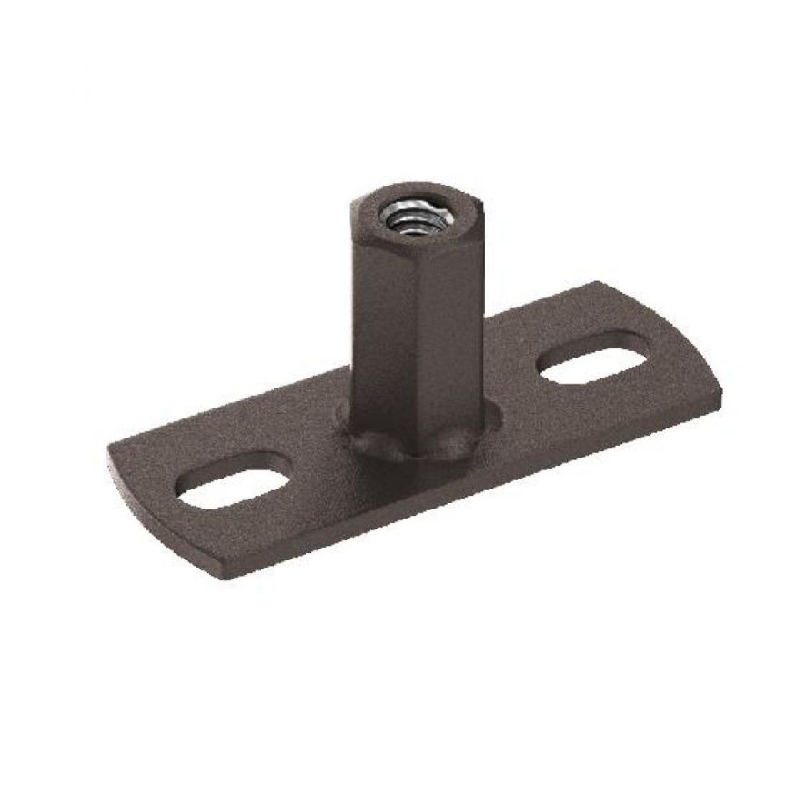 Держатель хомута для метизов Aquasystem RR 32, темно-коричневый матовый 125/90 купить в Нижнем Новгороде