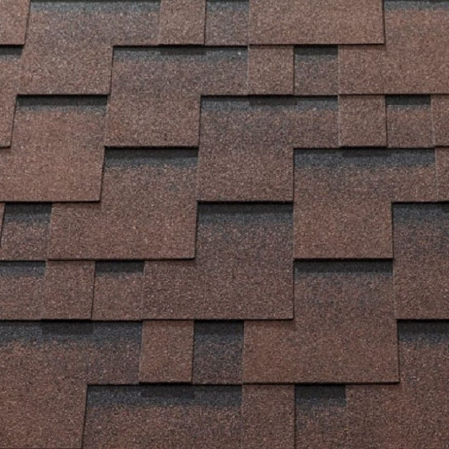 Гибкая черепица KATEPAL ROCKY, цвет спелый каштан купить в Нижнем Новгороде
