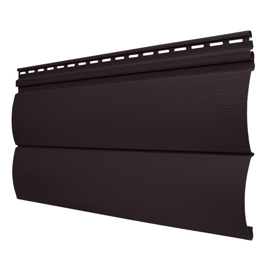 Акриловый сайдинг Tecos, двойной оцилиндрованный брус, Арабика купить в Нижнем Новгороде