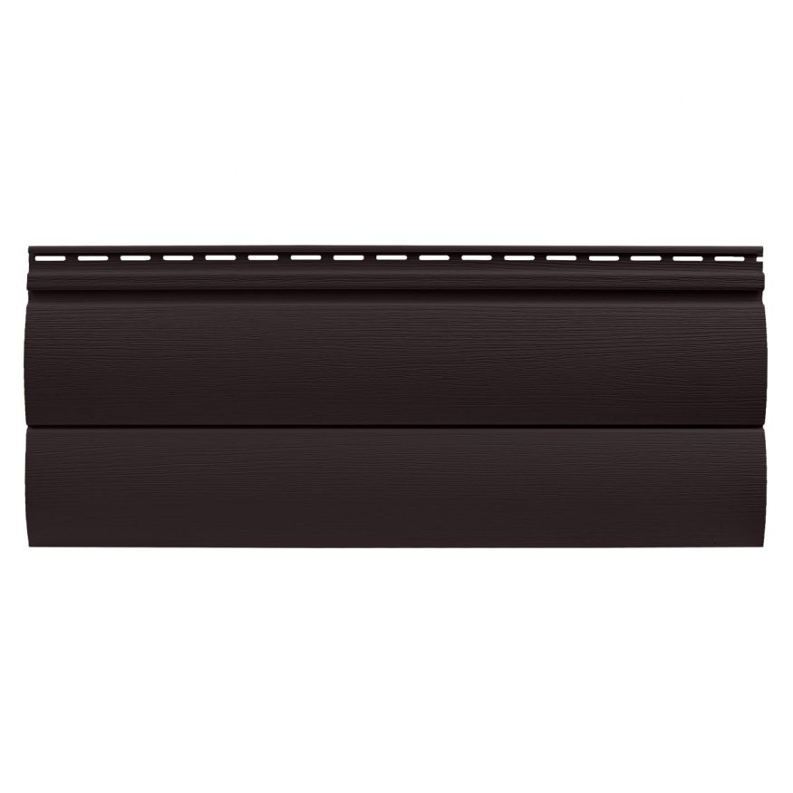 Акриловый сайдинг Tecos, двойной оцилиндрованный брус, Арабика купить в Нижнем Новгороде