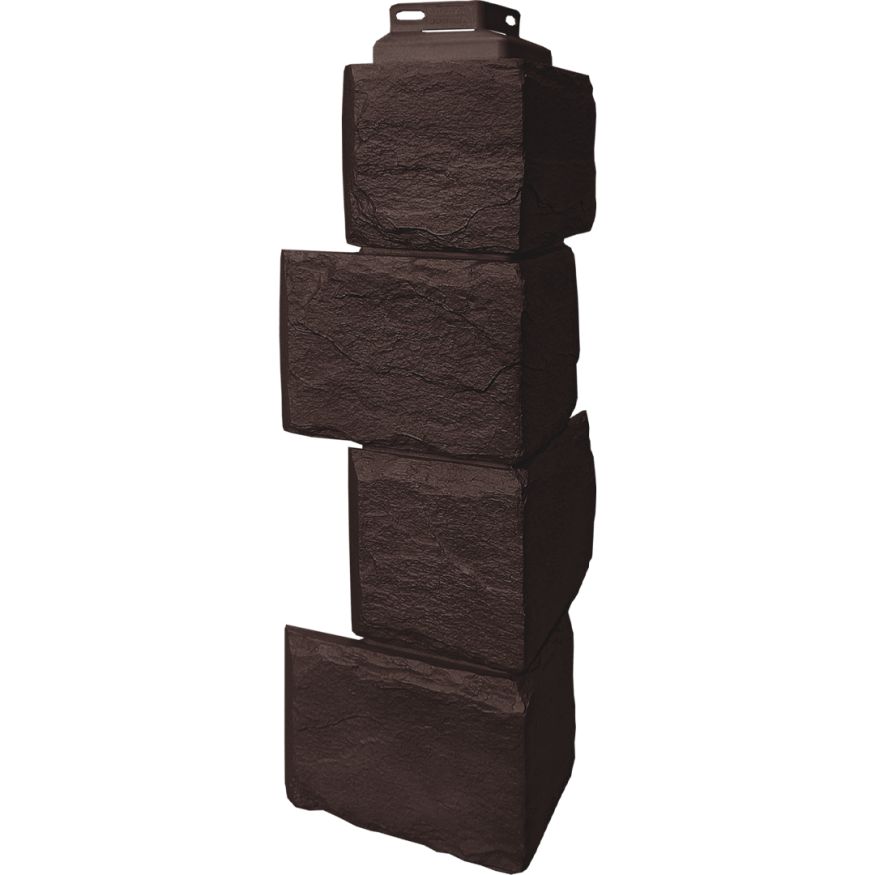 Наружный угол FineBer Камень природный, Коричневый купить в Нижнем Новгороде