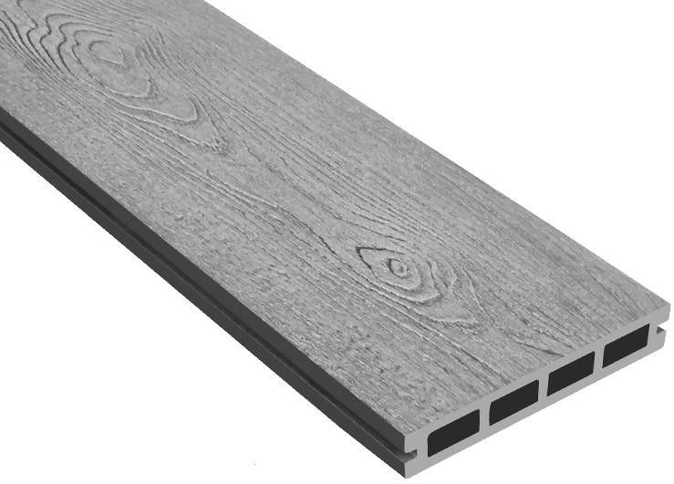 Террасная доска ДПК Outdoor 3D NEVADA/CALIFORNIA в сером цвете. купить в Нижнем Новгороде