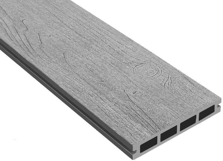 Террасная доска ДПК Outdoor 3D NEVADA/CALIFORNIA в сером цвете. купить в Нижнем Новгороде