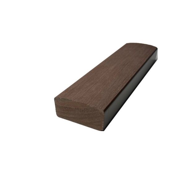 Лавочный брус Ecodecking Некст полнотелый брашированный, Шоколад купить в Нижнем Новгороде