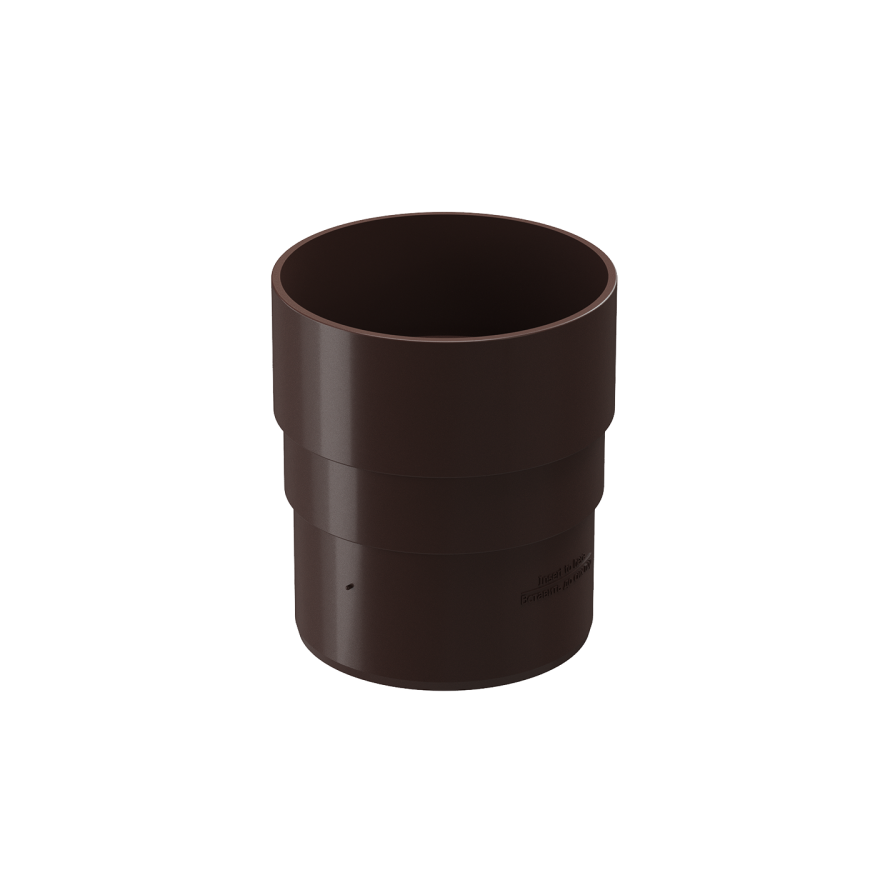 Соединительная муфта для водостока Docke Premium, цвет Шоколад. купить в Нижнем Новгороде