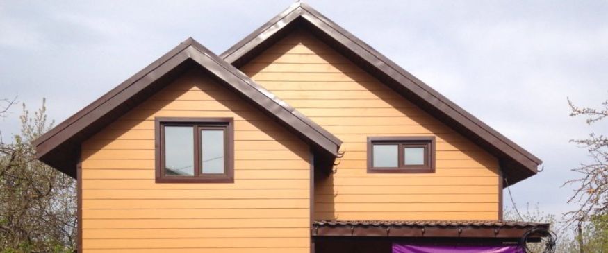 Фиброцементный сайдинг Latonit Клен (RAL 1011/8017) - цвет: Клен. купить в Нижнем Новгороде