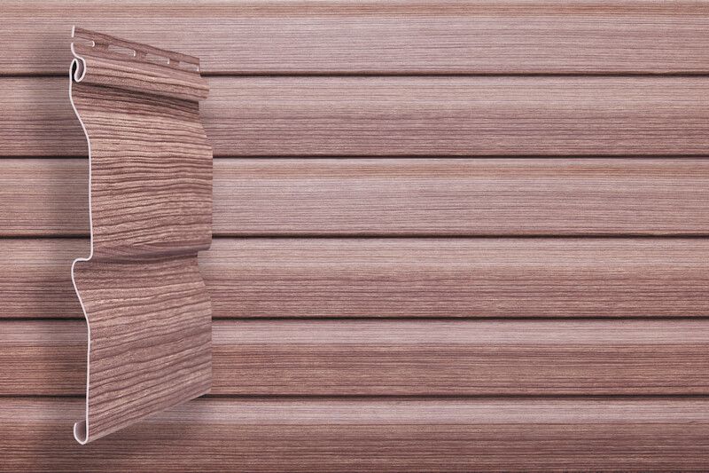 Сайдинг Grand Line, Корабельная доска Tundra, Цвет Рябина купить в Нижнем Новгороде