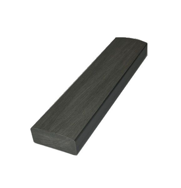 Лавочный брус Ecodecking Некст полнотелый брашированный, Графит купить в Нижнем Новгороде