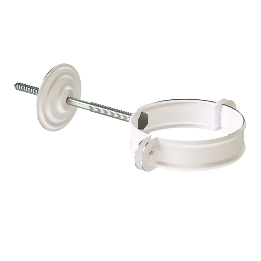 Хомут для водостока Docke Stal Premium, Пломбир купить в Нижнем Новгороде