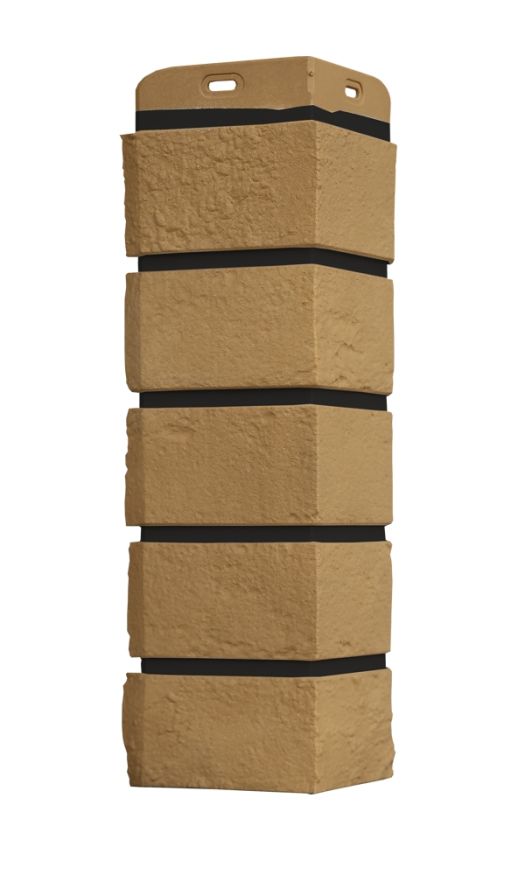 Угол наружный Grand Line, Состаренный кирпич Design Plus, Солома (Черный шов) купить в Нижнем Новгороде