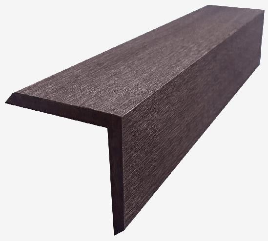 Уголок ДПК 50×50 Венге купить в Нижнем Новгороде