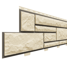 Фасадные панели Доломит, Брусчатка Доломит, Бежевый 3000 мм