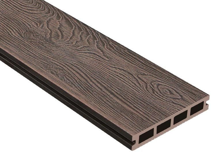 Террасная доска ДПК Outdoor 3D NEVADA/Коричневый вельветовый микс купить в Нижнем Новгороде