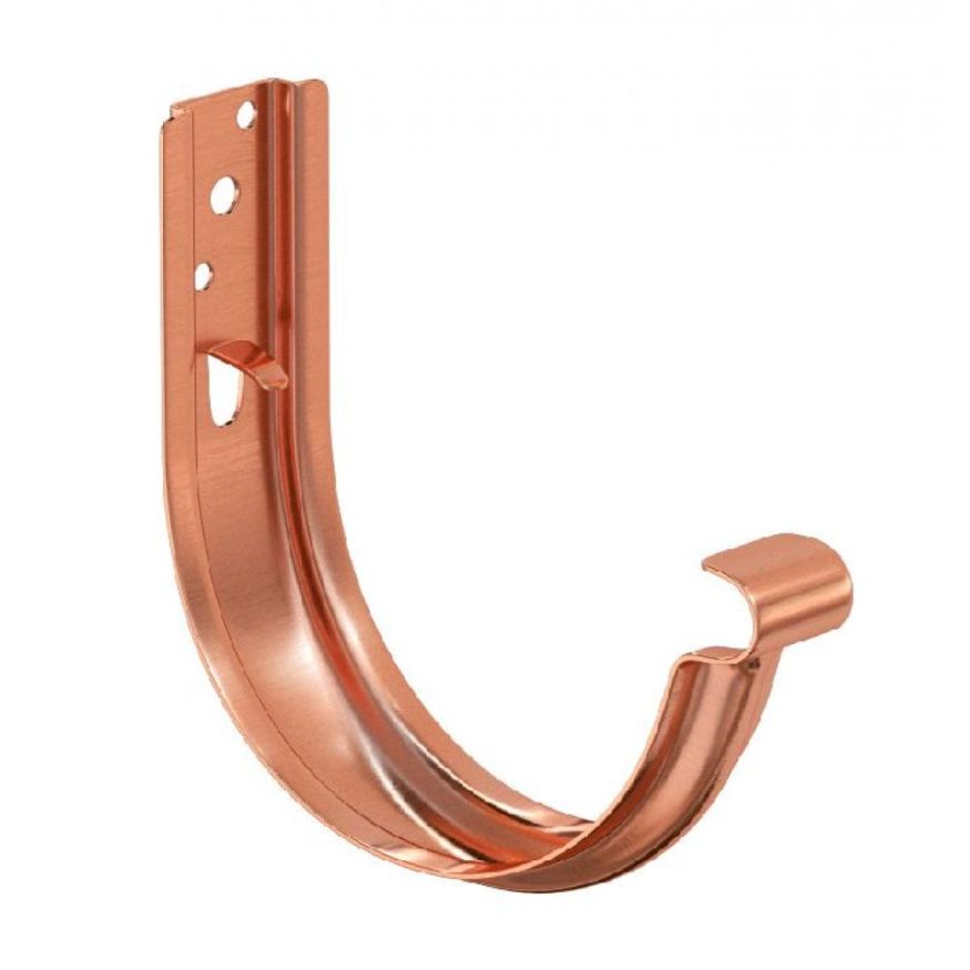 Универсальный крюк для крепления желоба Aquasystem, медь 125/90 купить в Нижнем Новгороде