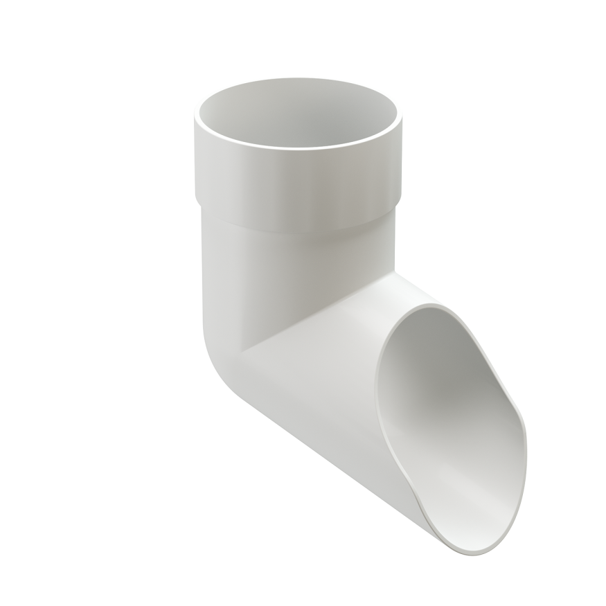 Наконечник для водостока Docke Premium, цвет Пломбир. купить в Нижнем Новгороде