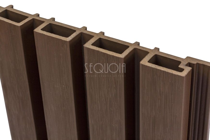 Доска фасадная SEQUOIA co-extrusion Коричневая купить в Нижнем Новгороде