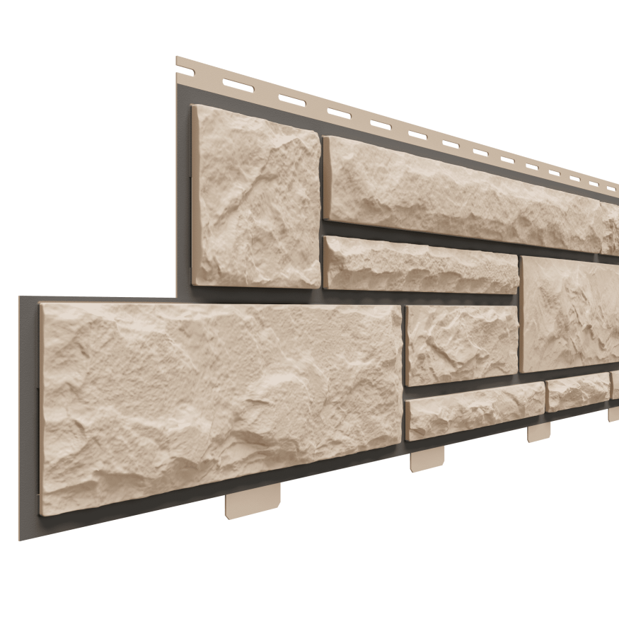 Фасадные панели Доломит, Брусчатка Доломит, Орех 3000 мм купить в Нижнем Новгороде
