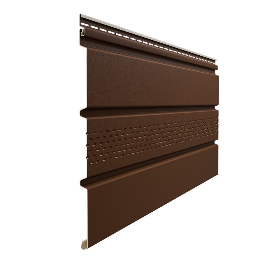 Софит Docke T4 с центральной перфорацией, Каштан купить в Нижнем Новгороде