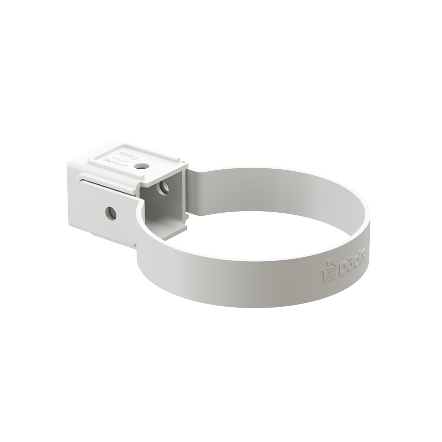 Универсальный хомут для водосточной трубы Docke Standard, белый купить в Нижнем Новгороде