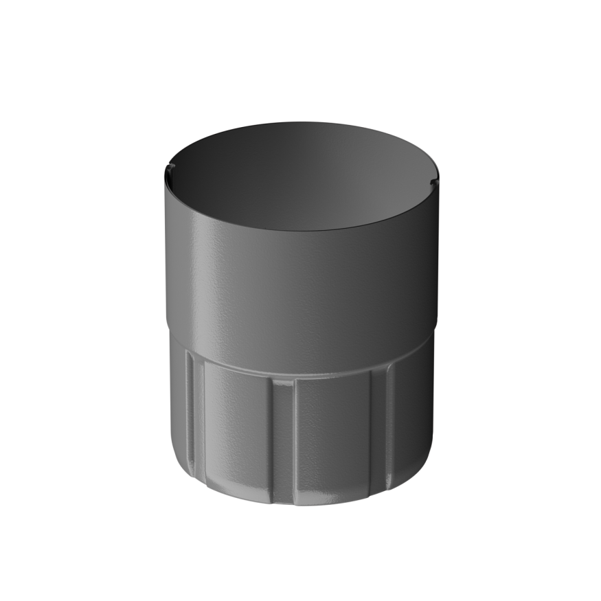 Соединительная муфта для водостока Docke Stal Premium, Графитовая купить в Нижнем Новгороде