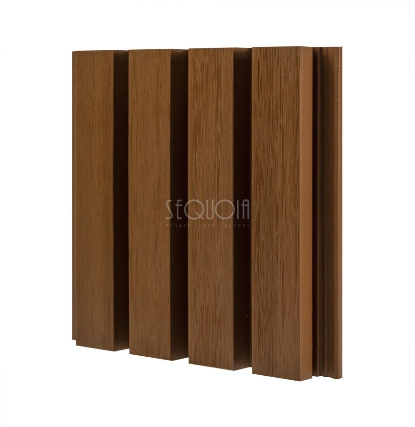 Доска фасадная SEQUOIA co-extrusion Светло-коричневая купить в Нижнем Новгороде